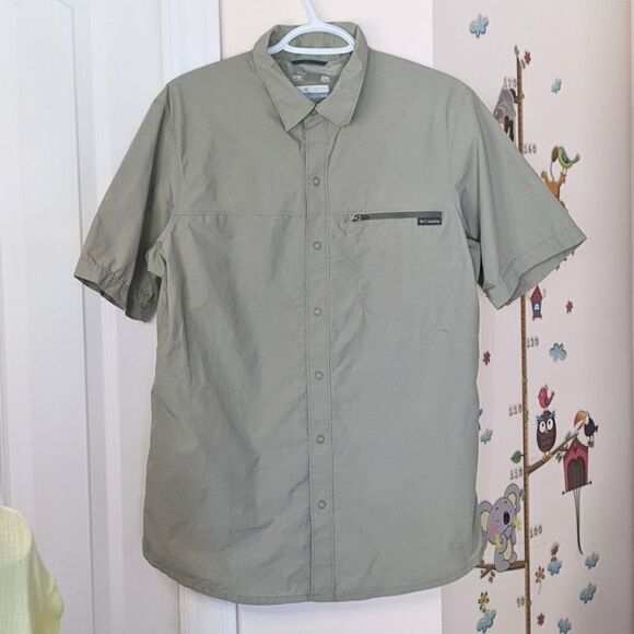 Columbia Hiking shirt trail shirt Medium @i - Picture 9 of 10